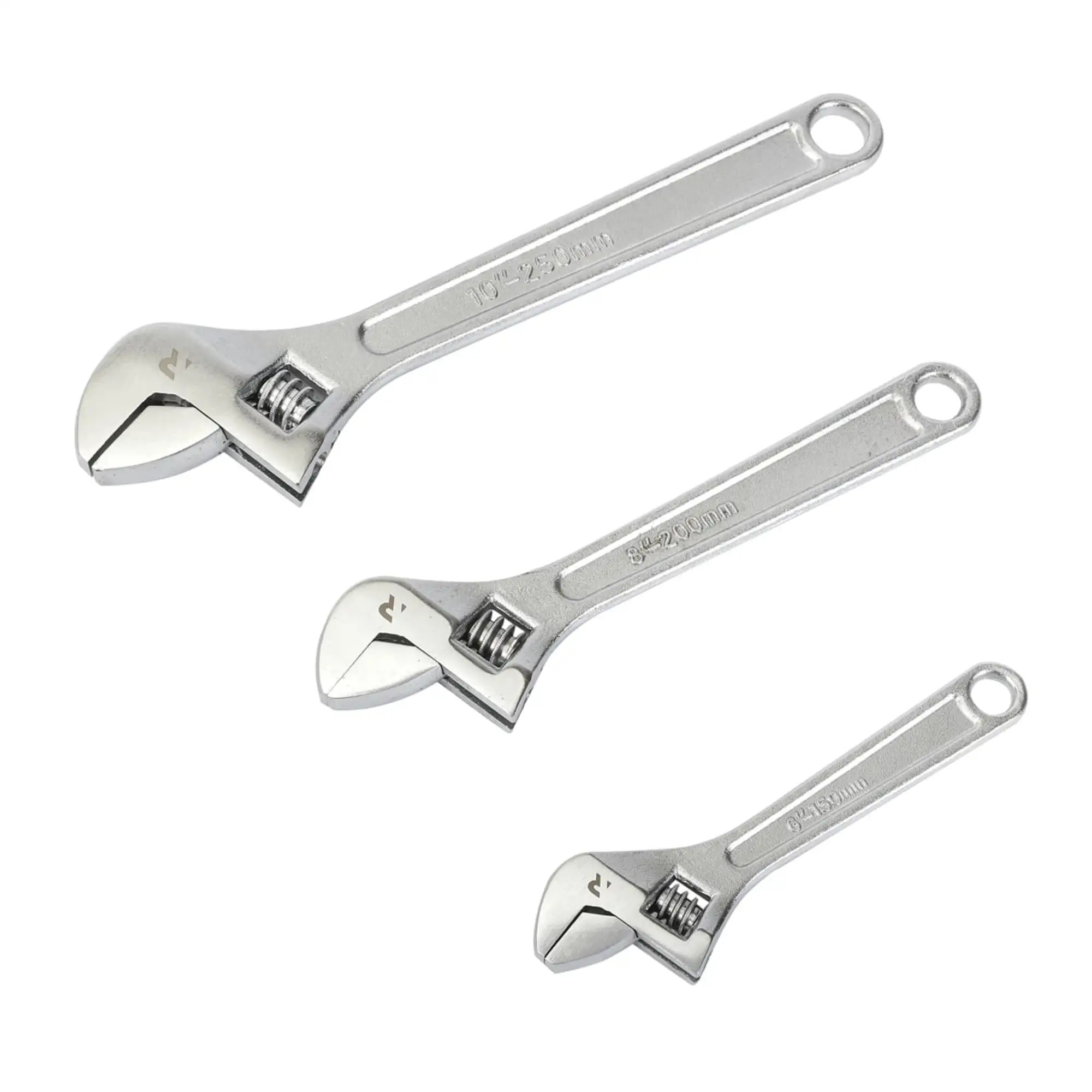 RIKA 3 Piece Adjustable Spanner Set | 150mm | 200mm | 250mm - Image 2