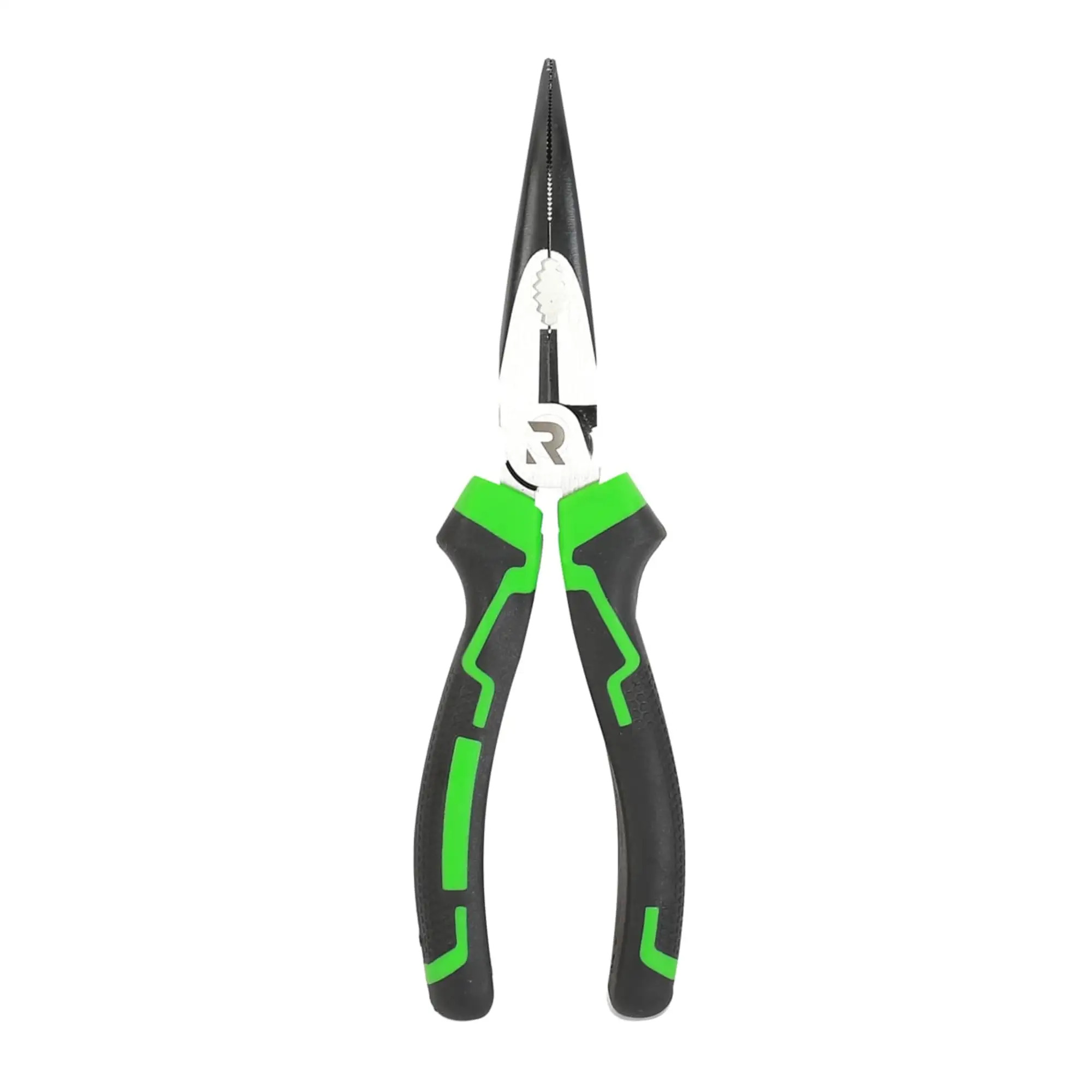 RIKA 200mm High Leverage Bent Long Nose Pliers - Image 2