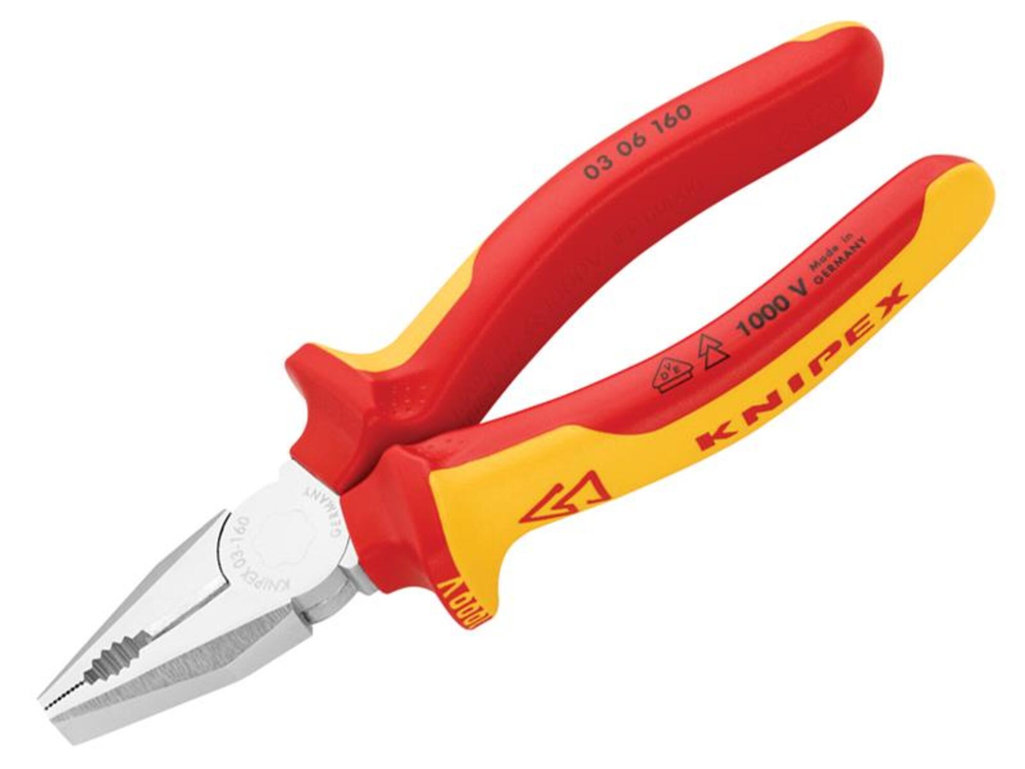 Knipex 03 06 160 SB VDE Combination Pliers 160mm - Image 2