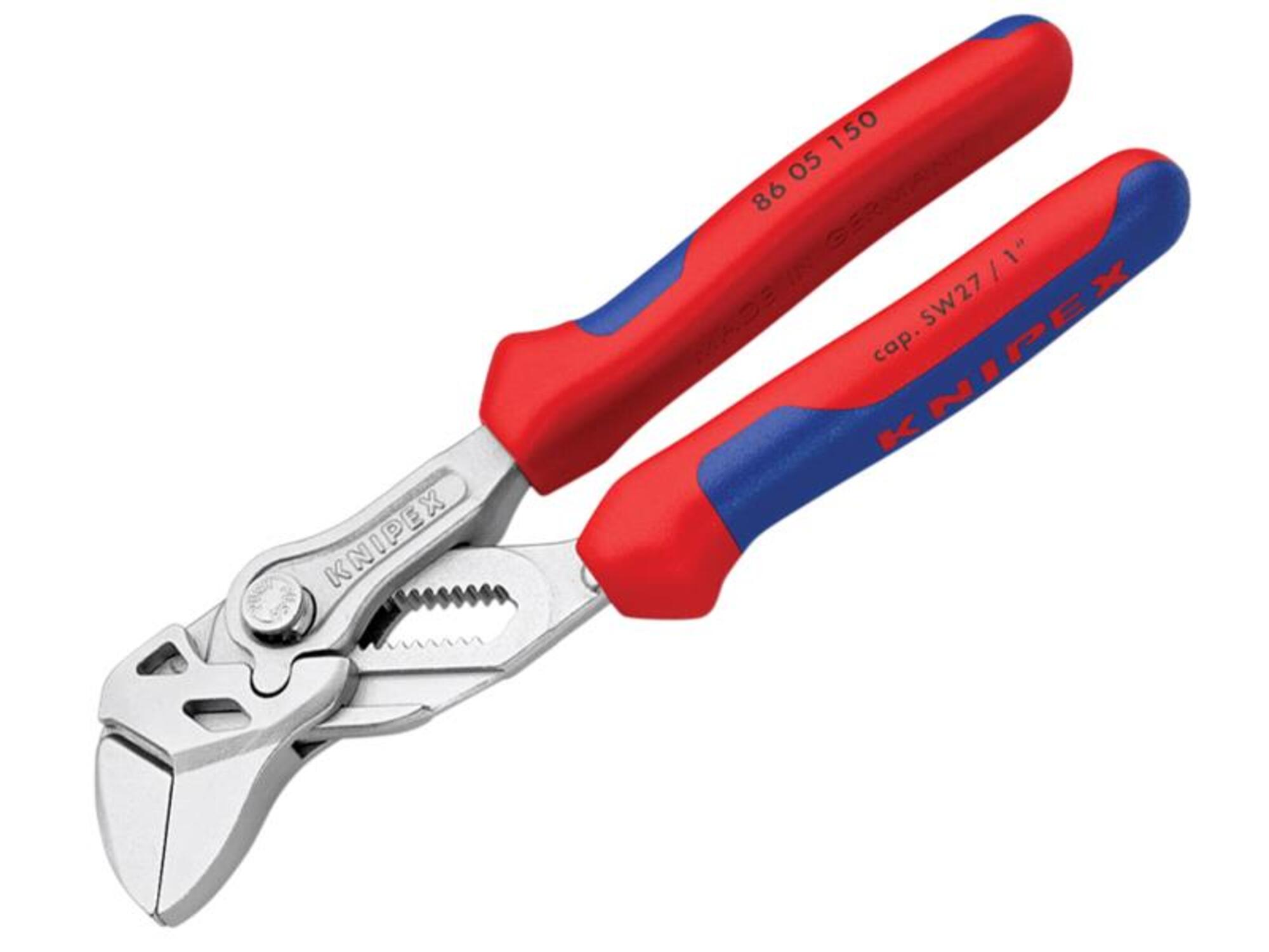 Knipex 86 05 150 Sb Pliers Wrench Multi-Component Grip 150Mm - Image 2
