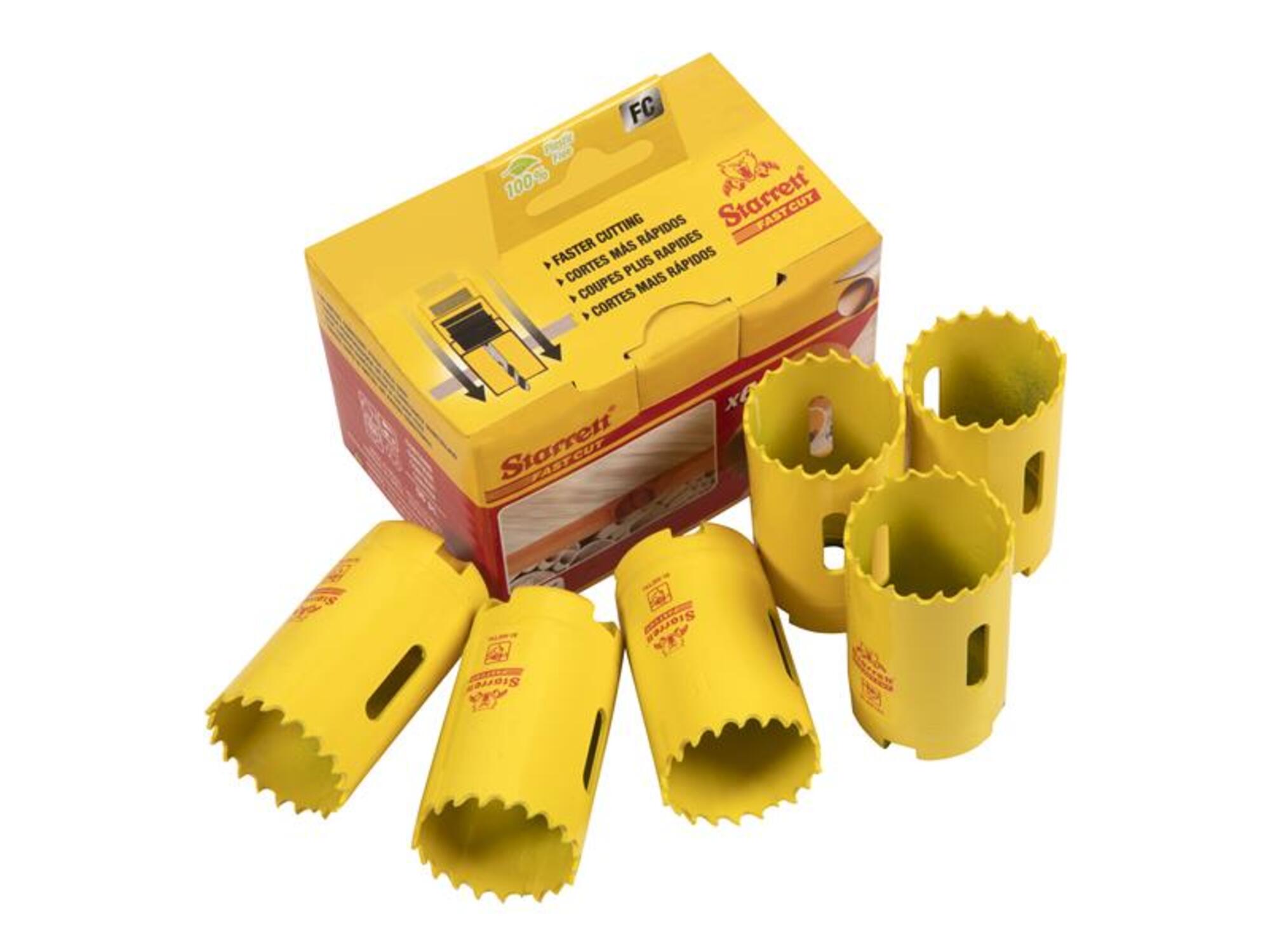 Starrett FCH Fastcut Bi Metal Holesaw Trade Pack 6 32mm - Image 2