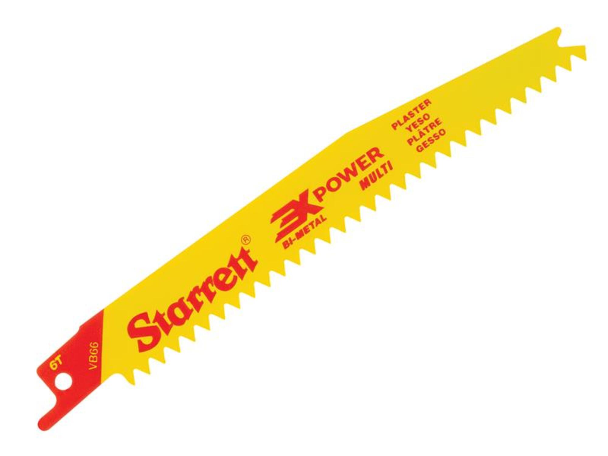 Starrett Vb66-5 Bi-Metal Reciprocating Blade 152Mm 6V Tpi Vb66-5 - Image 2