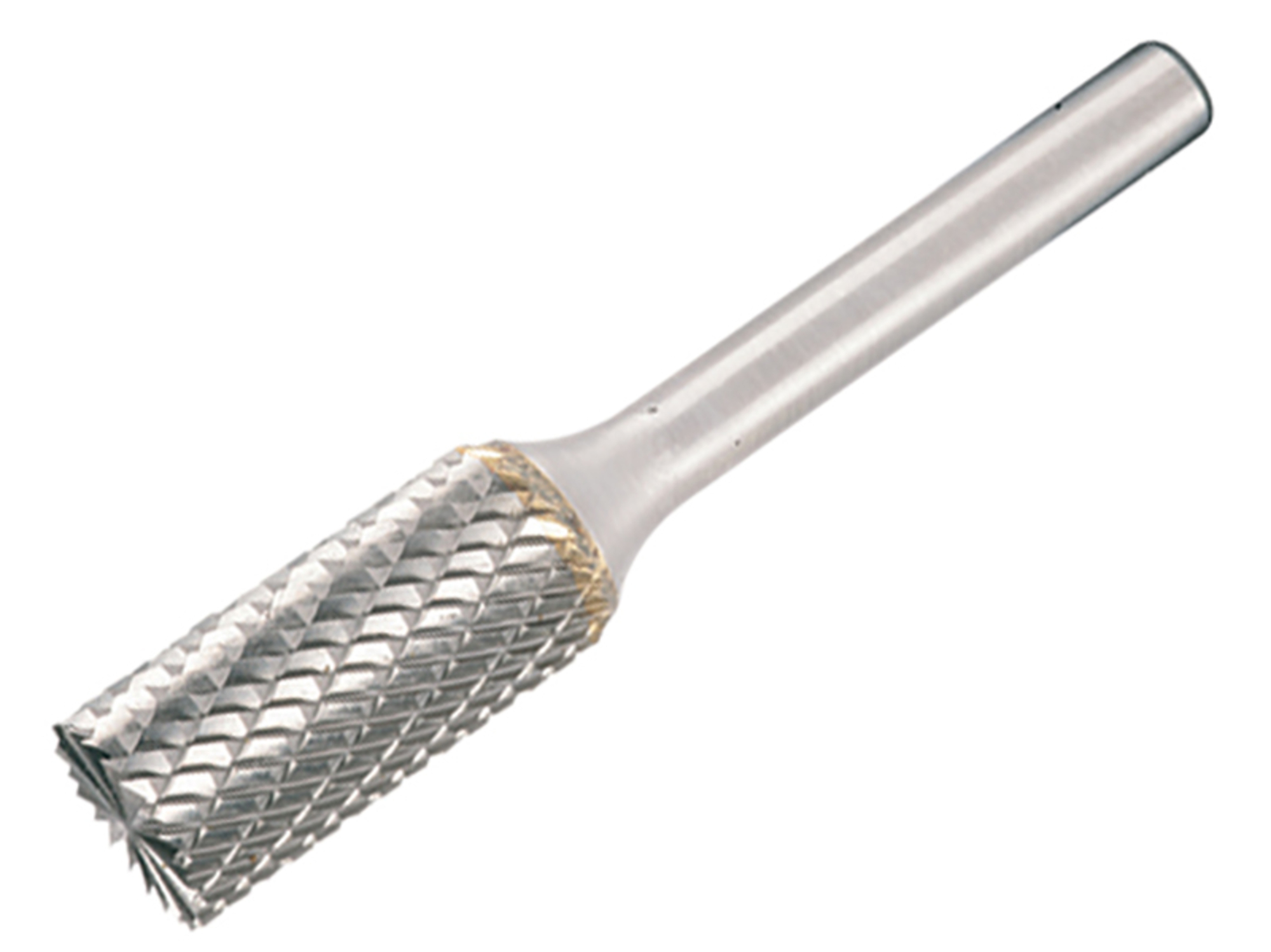 Dormer Solid Carbide Bright Rotary Burr - Cylinder With Endcut 8 X 6Mm - White - Image 4