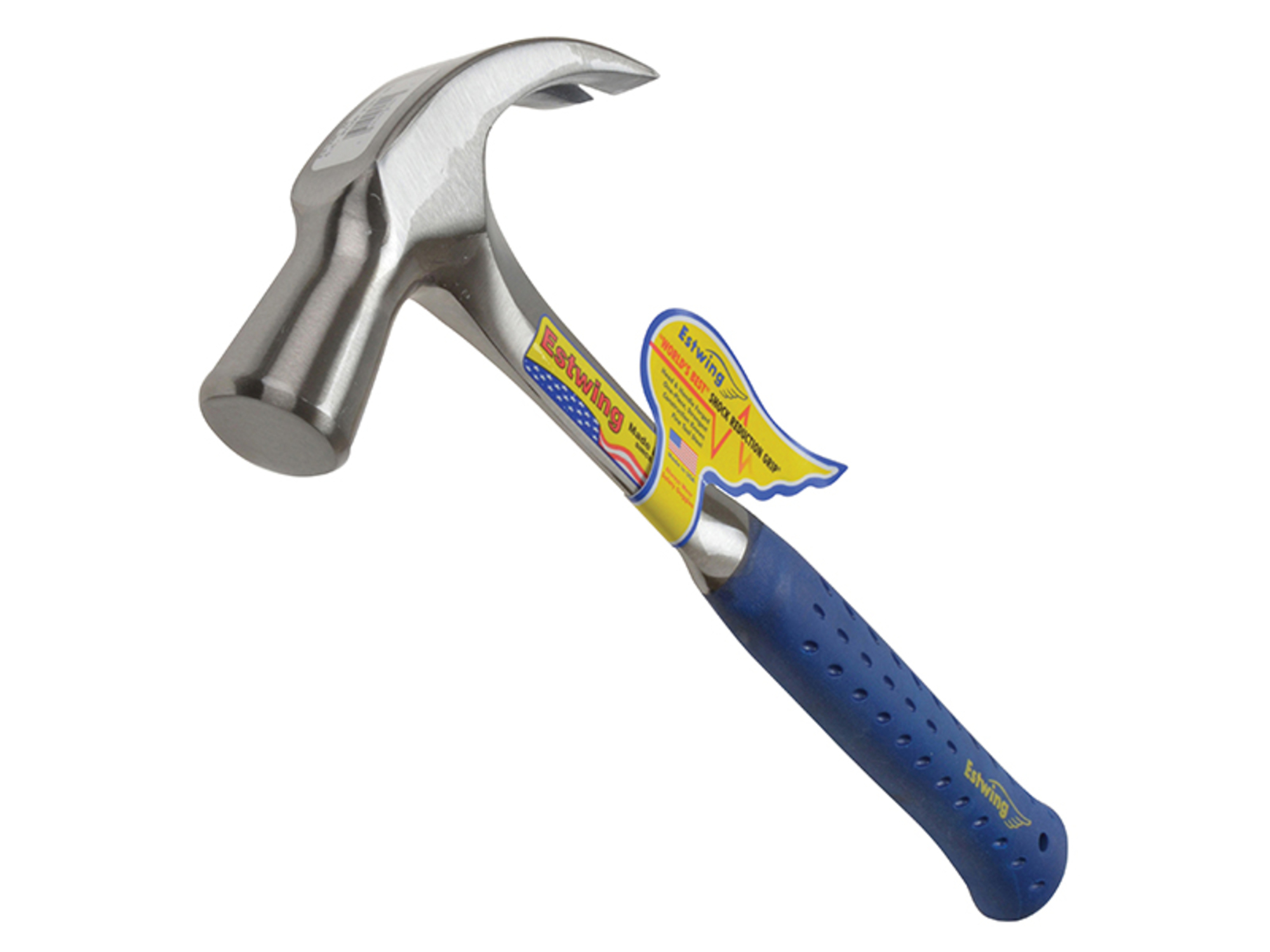 Estwing E3/28C Curve Claw Hammer - Vinyl Grip 24oz (672g) - Image 4