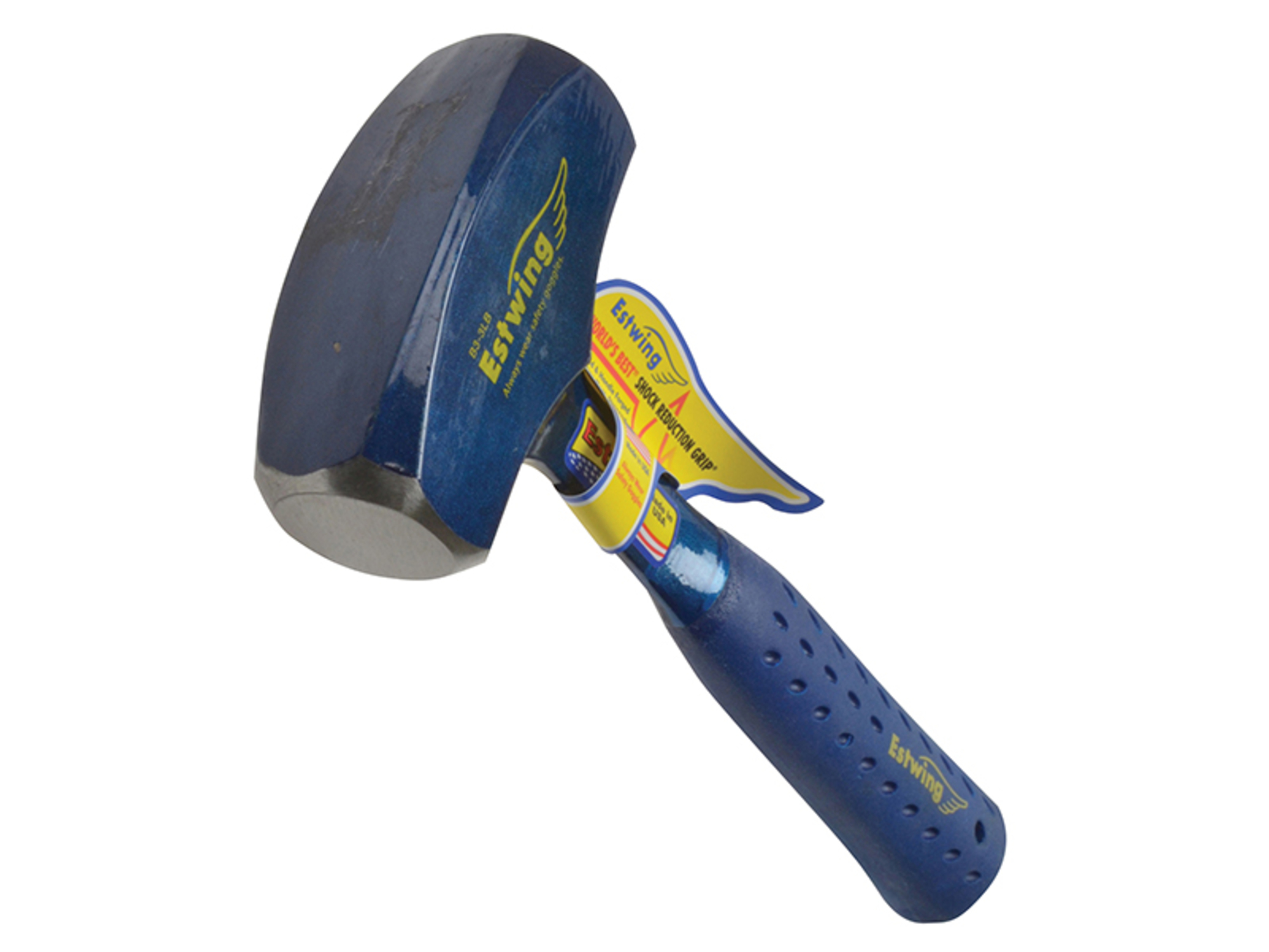 Estwing Eb33lb 3Lb Drilling Club Hammer Blue Shock Reduction Grip Length 279Mm - Image 5