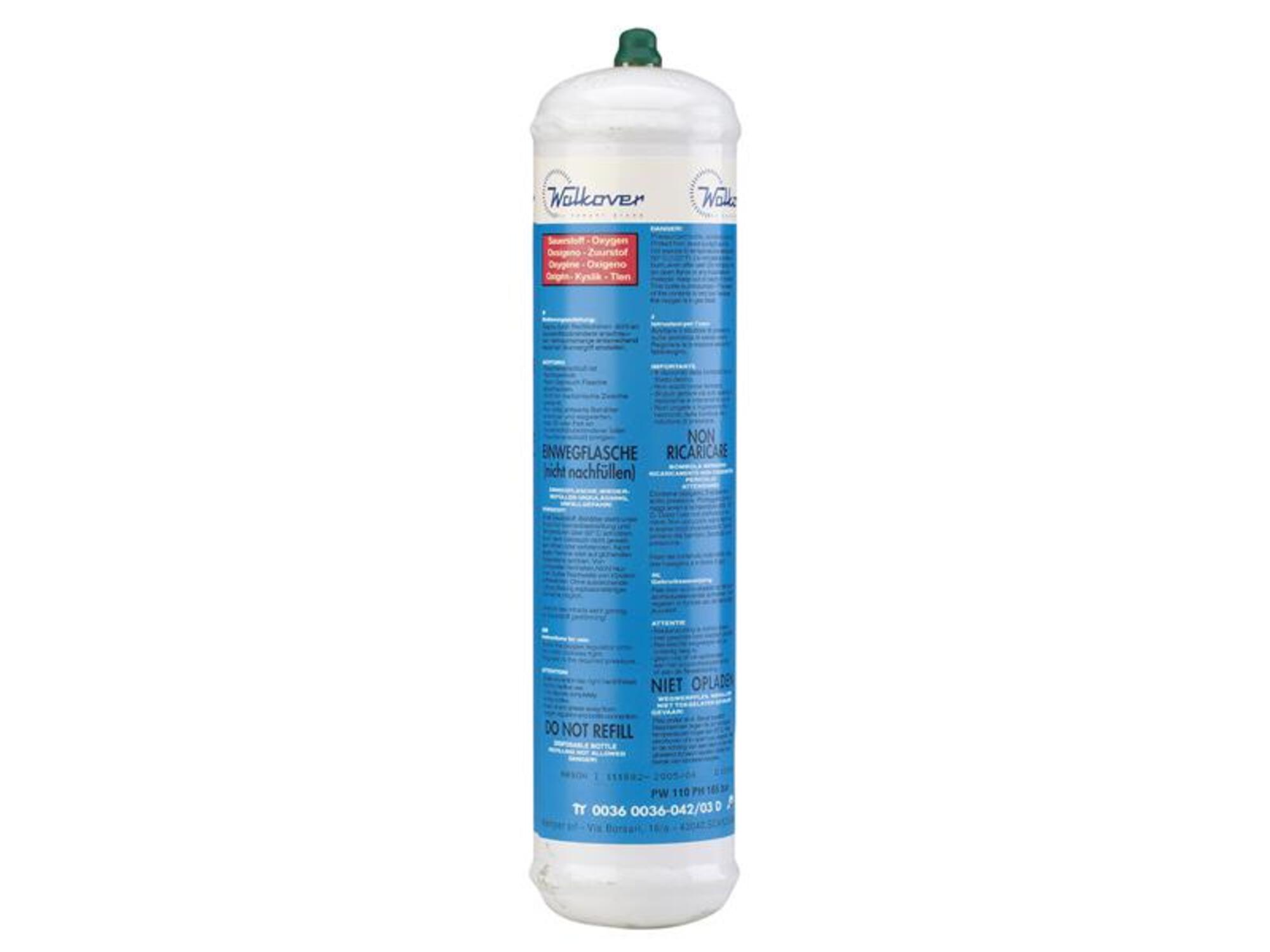Kemper 100 Lt Disposable Oxygen Cylinder - Image 3