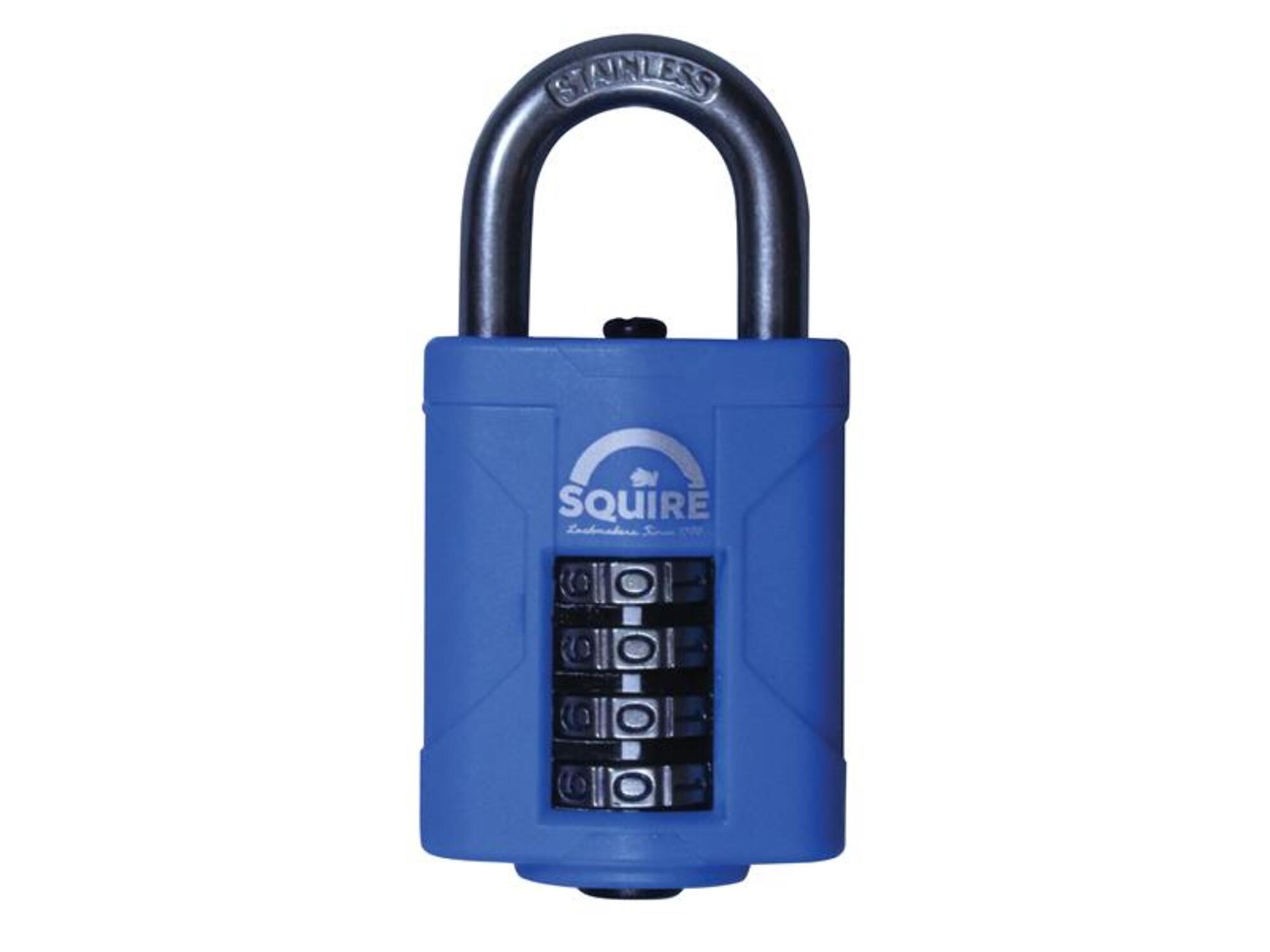 Squire CP40S Heavy Duty Rustproof Marine Combination Padlock 38mm