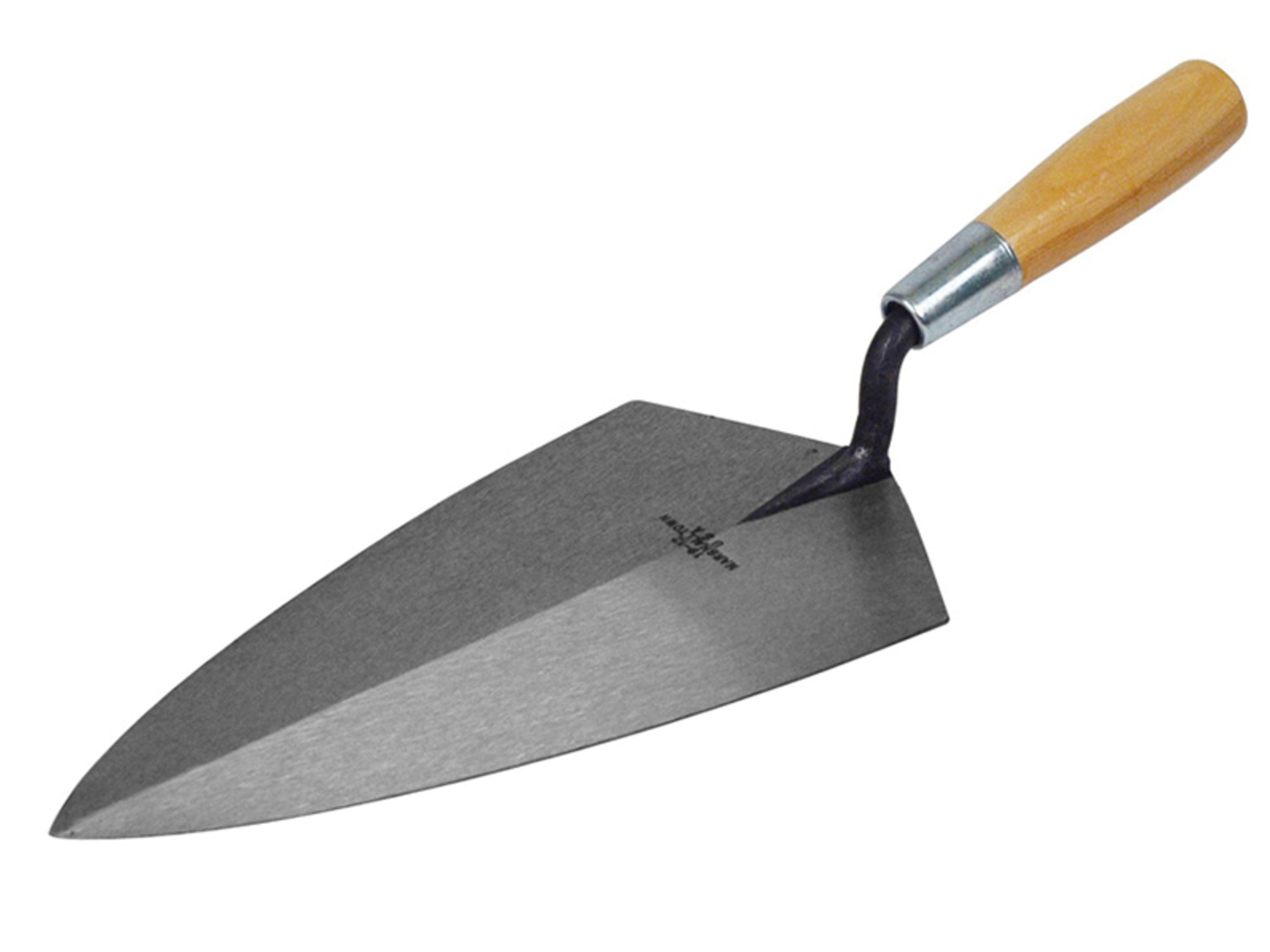 Marshalltown 19 Philadelphia Pattern Brick Trowel Wooden Handle 11in M/T1911 - Image 5