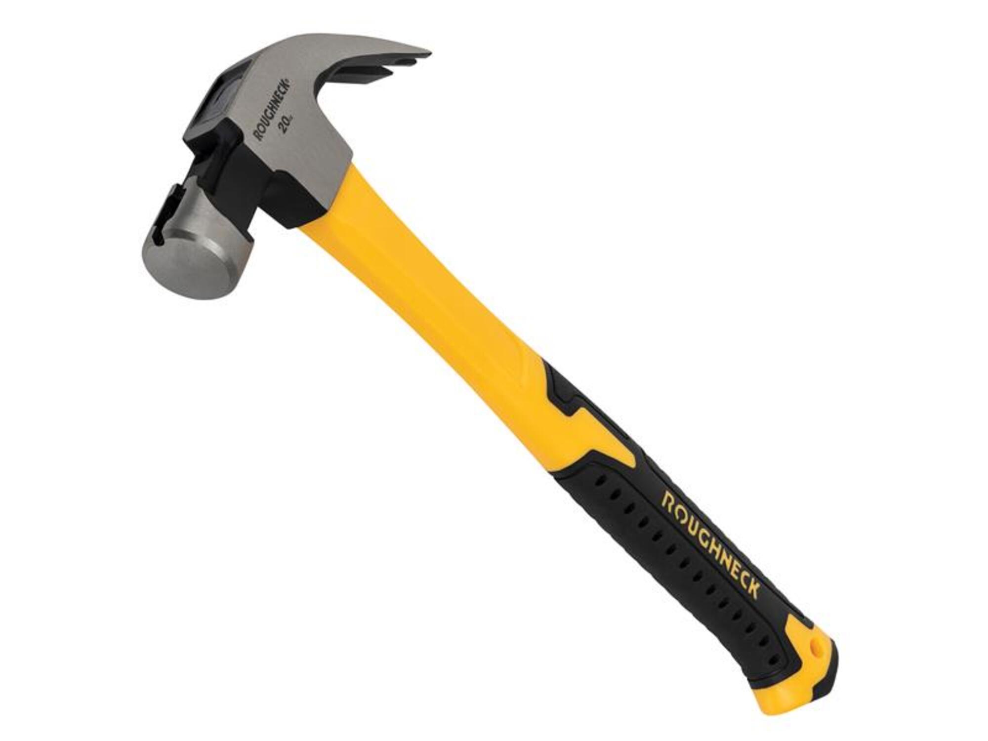 Roughneck Claw Hammer Fibreglass Shaft 567G (20Oz) - Image 5